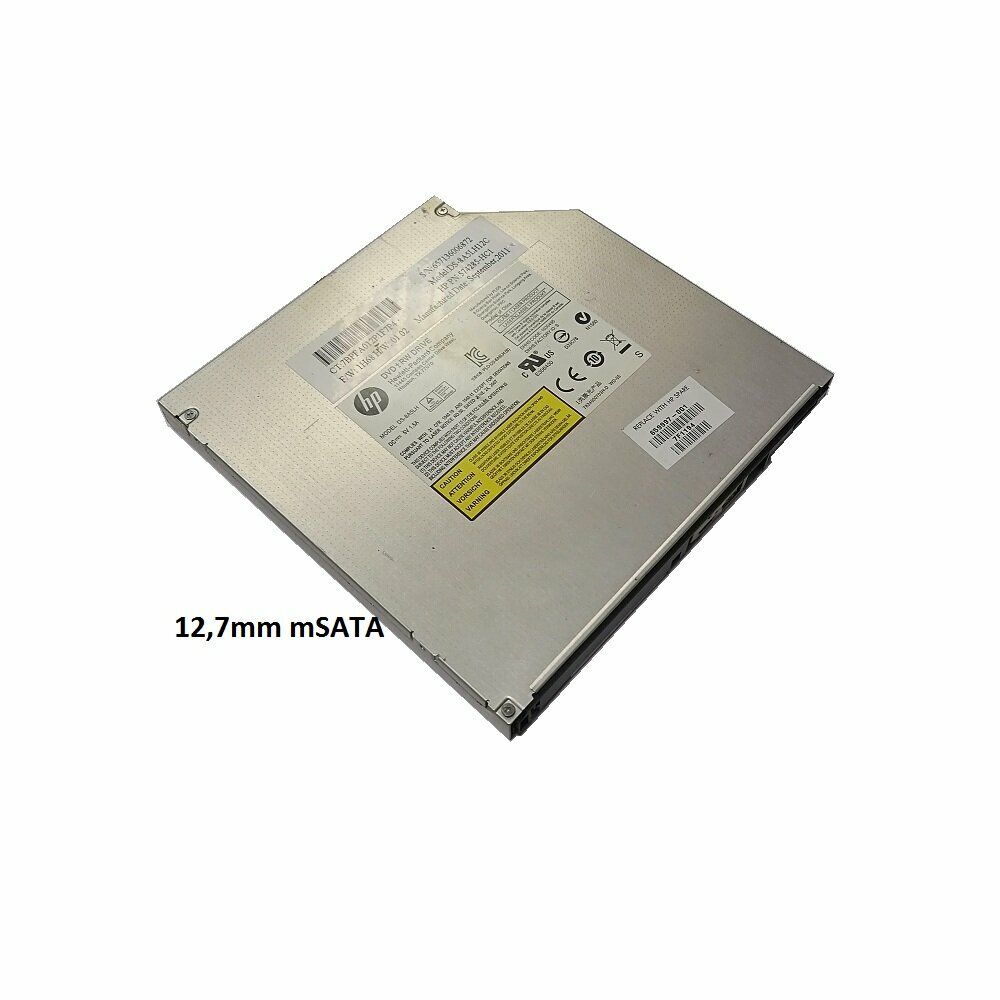 Привод DVD-ReWriter 12,7mm Slim SATA HP DS-8A5LH12C