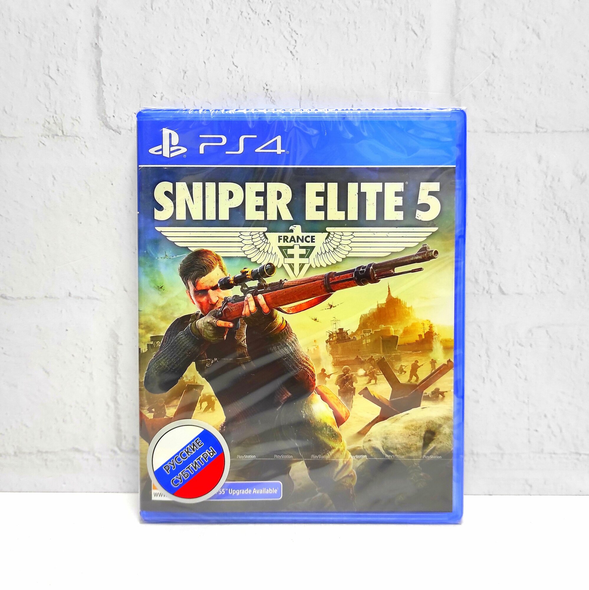 Sniper Elite 5 Русские субтитры Видеоигра на диске PS4 / PS5