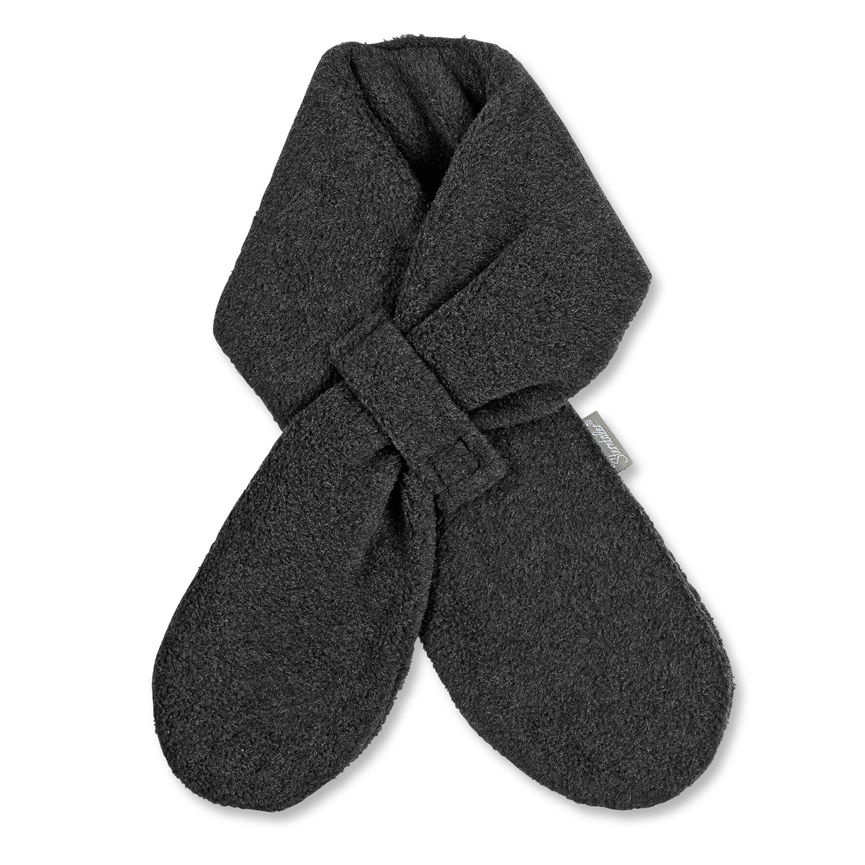 Шарф  для мальчиков70х10 см универсальный темно-серый