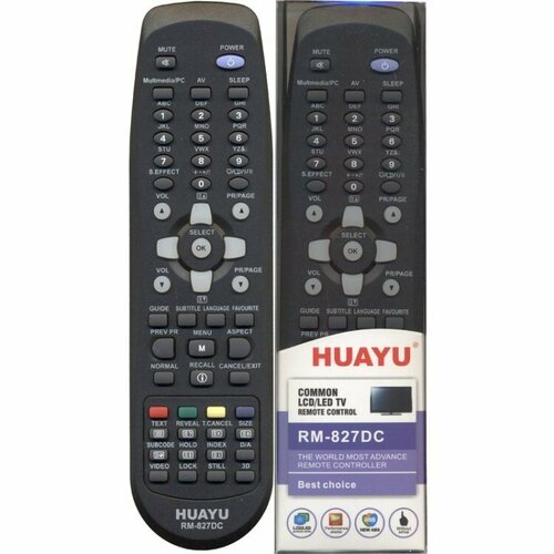 Пульт универсальный для daewoo rm-827dc пульт универсальный huayu rm 827dc для daewoo tv