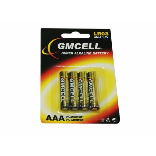 GMCELL Alkaline батарейка типа ААА 1,5 В