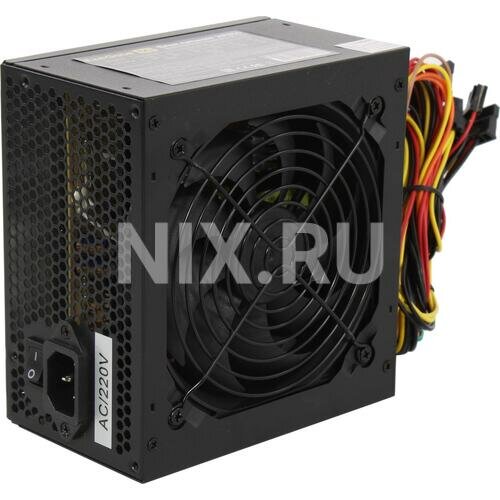 Блок питания ATX Exegate EX259603RUS-S 650W, SC, black, 12cm fan, 24p+4p, 6/8p PCI-E, 3*SATA, 2*IDE, FDD + кабель 220V с защитой от выдергивания - фото №10
