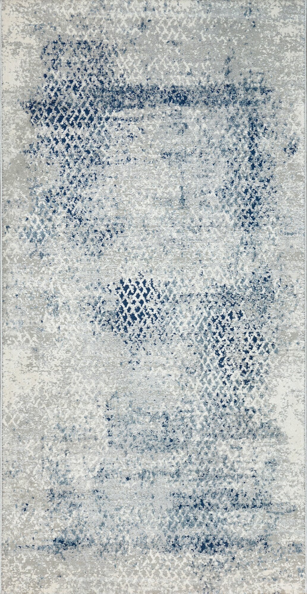 фото Ковер 2,00х4,00 Marble B411F L-GRAY/BLUE