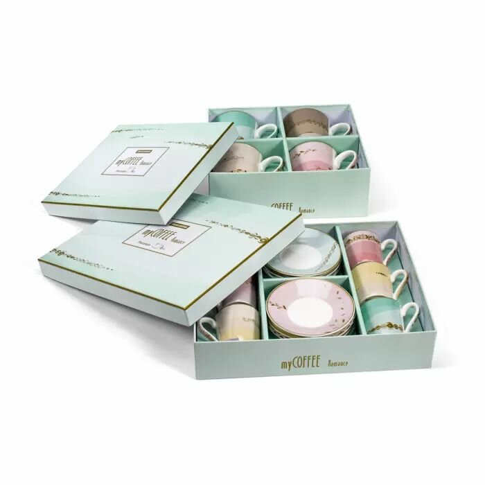 Сервиз кофейный Tescoma myCOFFEE Romance, 12 предметов, фарфор — фото 1