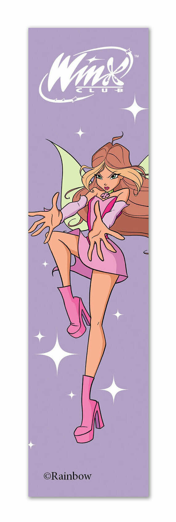 Winx. Закладка с резинкой. Флора