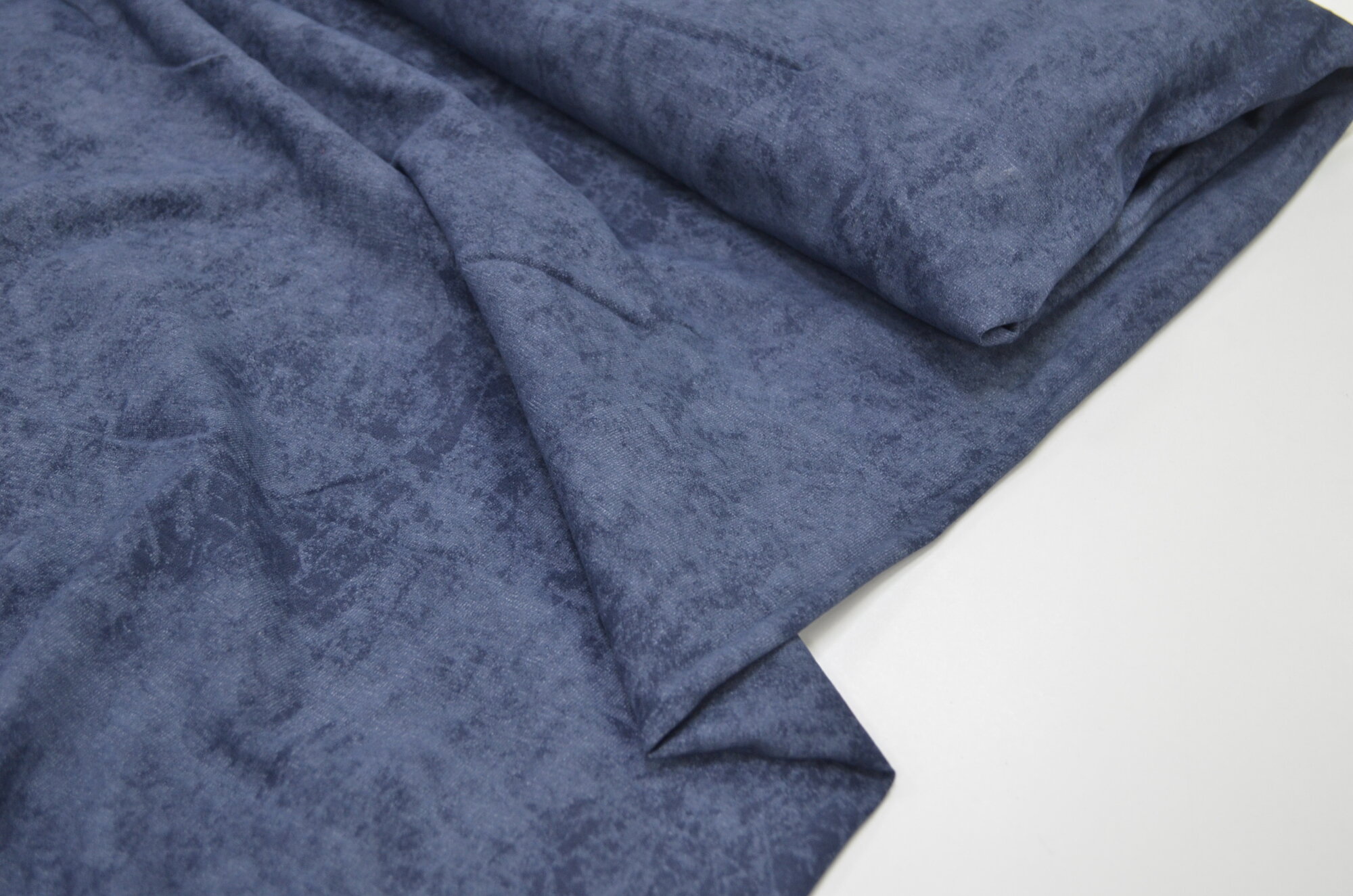 Хлопковая кулирка Варенка 100%хлопок «Синий»