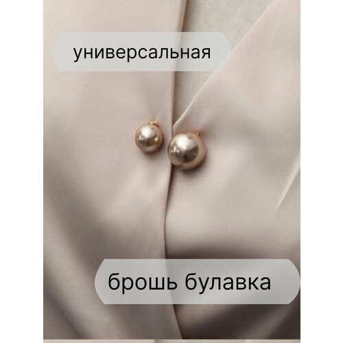 фото Брошь, бежевый maksaleksshop