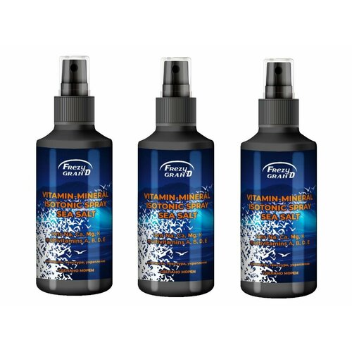 Frezy Grand Спрей-сыворотка для волос Vitamin-Mineral Isotonic Spray Sea Salt, 150 мл - 3 штуки