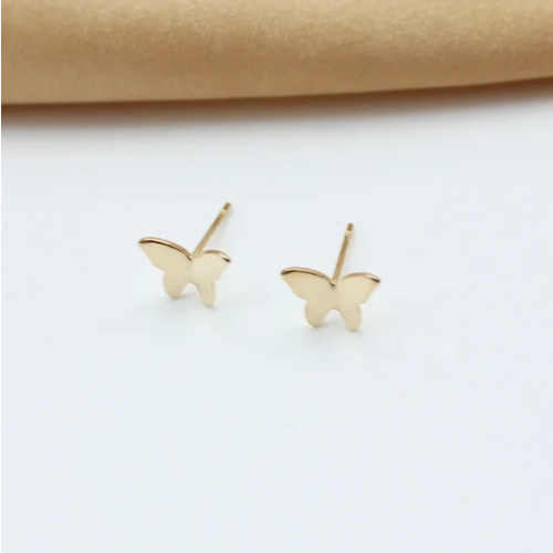 Серьги одиночные Стайл Групп размер 7 мм золотистый 290₽