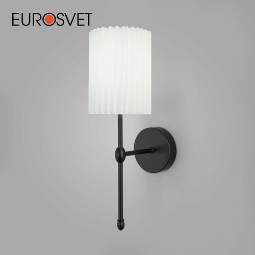 Изображение товара Бра / Настенный светильник Eurosvet Notturno 60162/1, E14, 40 Вт, цвет черный
