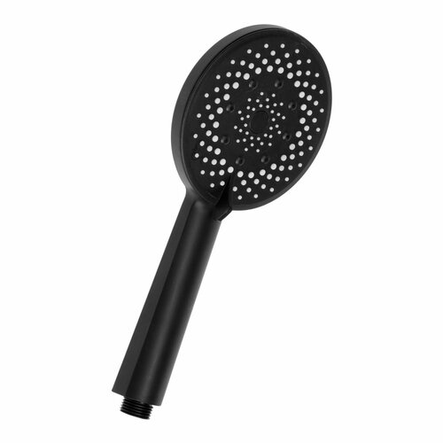 Душевая лейка d120 мм 5 режимов пластик цвет черный 597₽