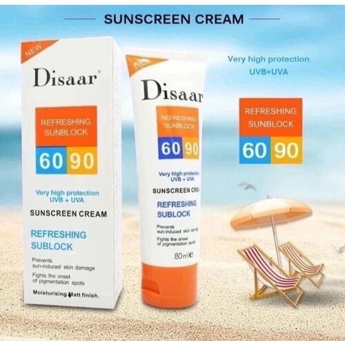 Солнцезащитный крем Disaar spf 6090 80 мл 525₽