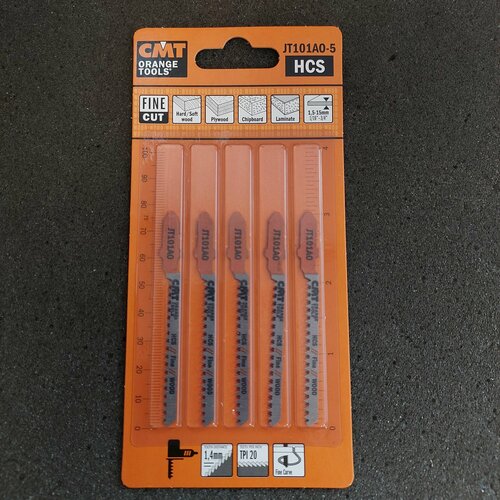 Пилки лобзиковые деревокриволинейный и прямой чистовой рез СМТ Италия комплект 5 штук 750₽