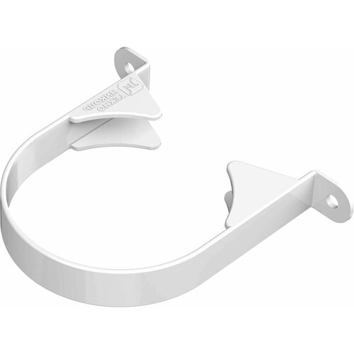 Хомут для водосточной трубы Технониколь Оптима 120x80 мм белый 337₽