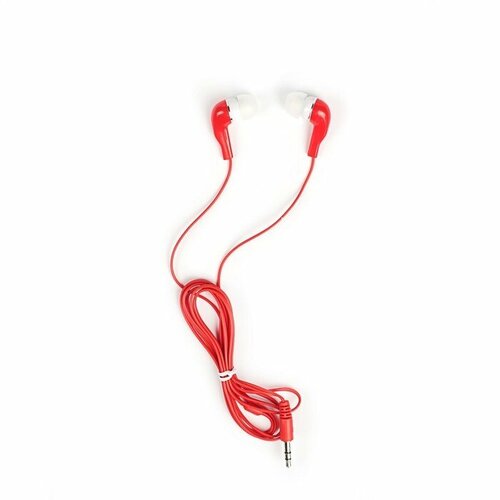 Наушники RockBox HRBX-400 красные 220₽