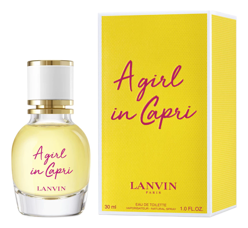 Lanvin туалетная вода A Girl in Capri, 30 мл