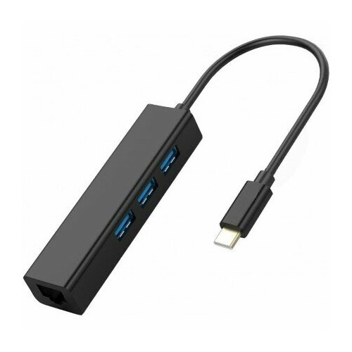 USB-C 3-х портовый концентратор USB 30 с RJ45 Gigabit LAN 3100₽