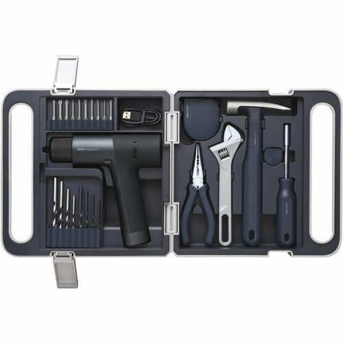 Набор инструментов с дрелью-шуруповёртом HOTO 12V Brushless Drill Tool Set 15890₽