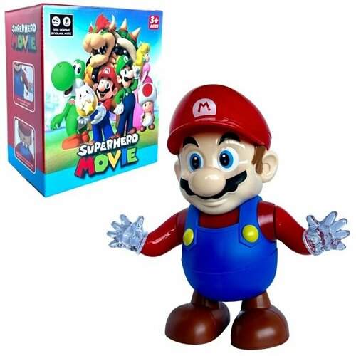 Фигурка игрушка Супер Марио 21 см, Super Mario интерактивная со звуком