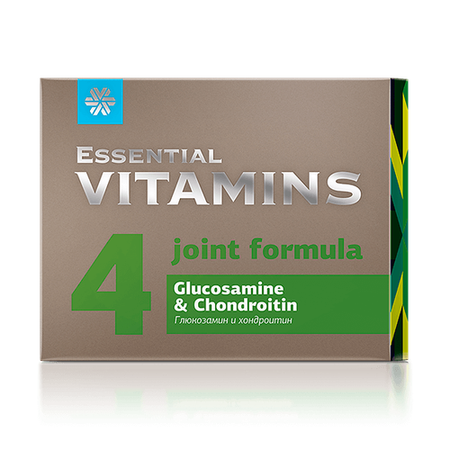 Глюкозамин и Хондроитин - Essential Vitamins / Защита суставов.60 капсул