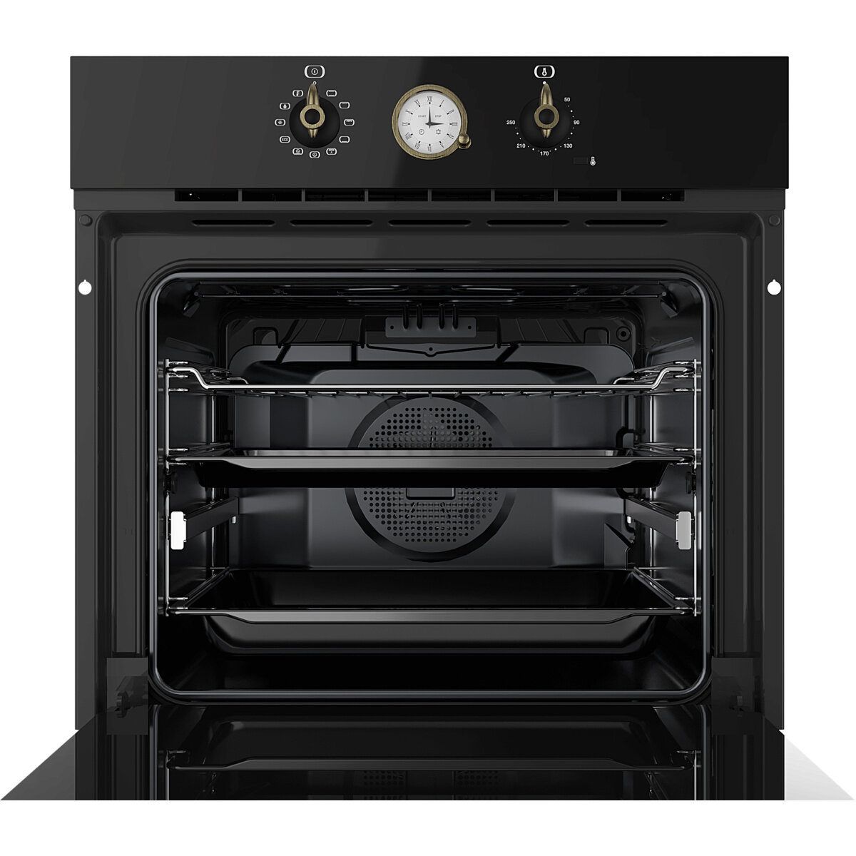 Электрический духовой шкаф TEKA HRB 6300 ATB BRASS, черный - фото №17