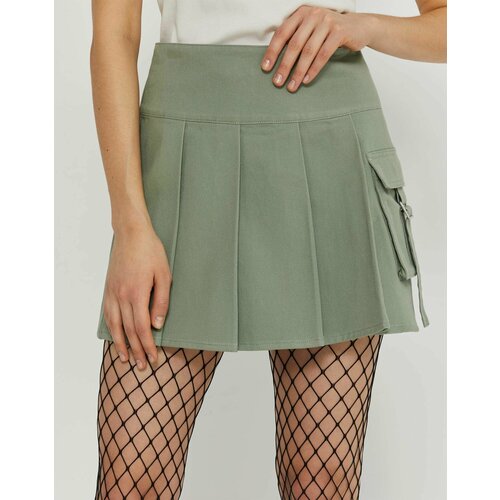 фото Юбка gloria jeans, размер 13-14л/164 (40), хаки