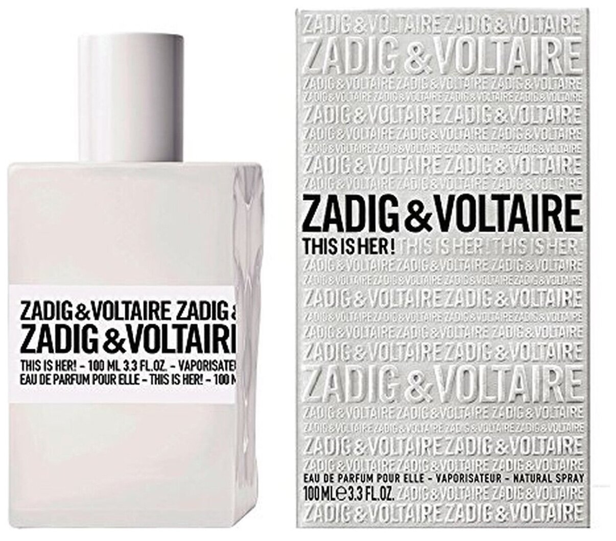 Парфюмерная вода Zadig & Voltaire, This Is Her, аромат для женщин, 100 мл (ref. 380)
