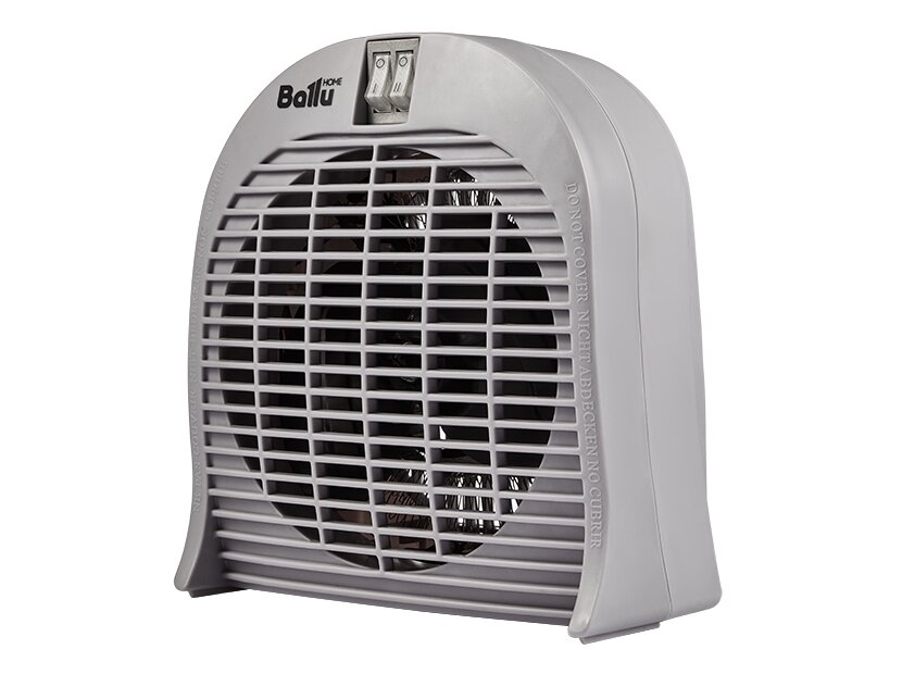 Тепловентилятор BALLU BFH/S-04, 2000 Вт, 2 режима работы, серый — фото 1