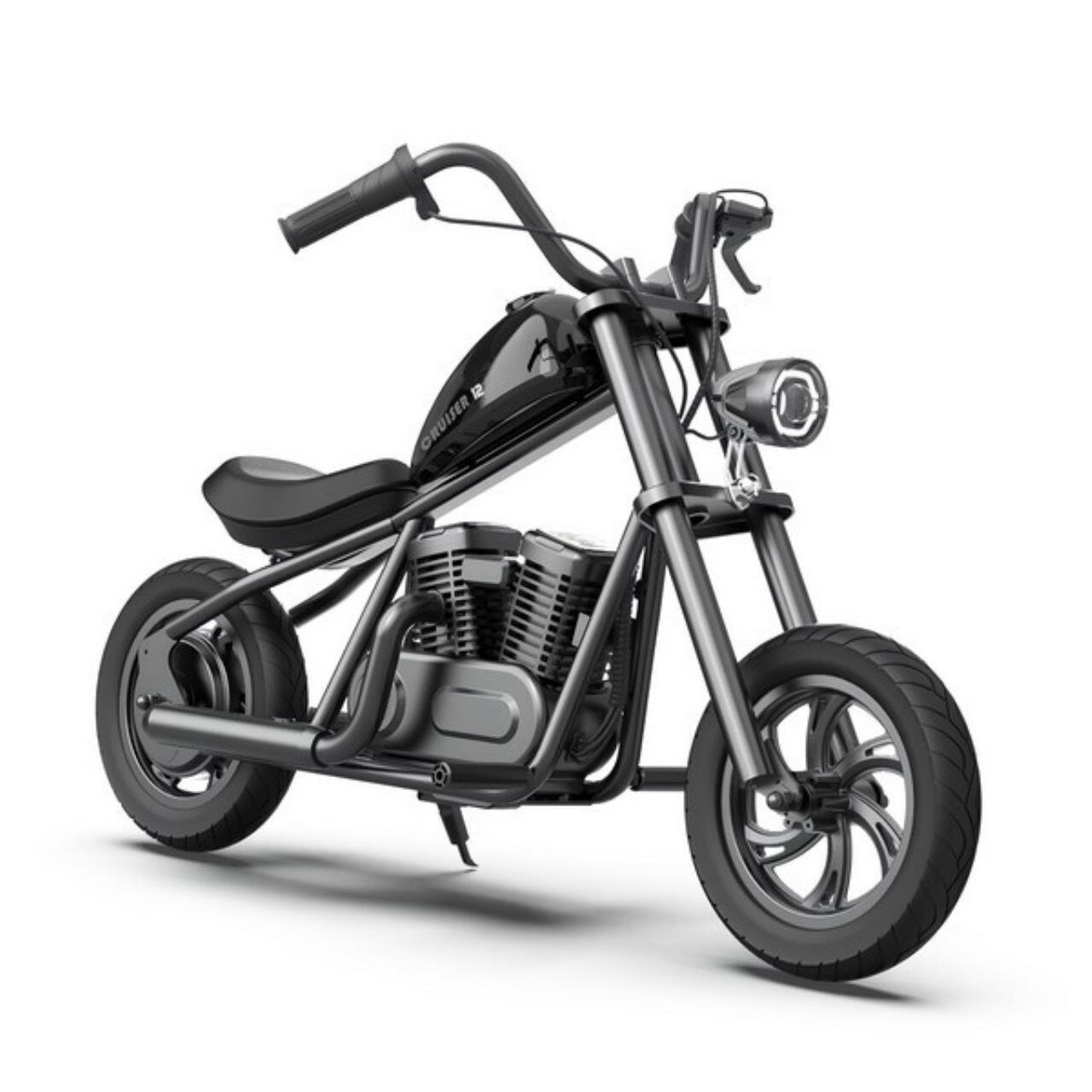 Мотоцикл Chopper, на аккумуляторе, максимальная скорость до 16км/час, чёрный, 115х50х72,5см
