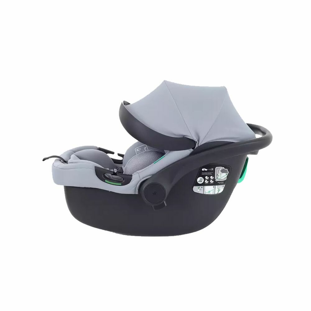 Обзор: RANT Carry 2.0 AY329, автолюлька до 1 года гр.0 (0-13 кг), цвет Black