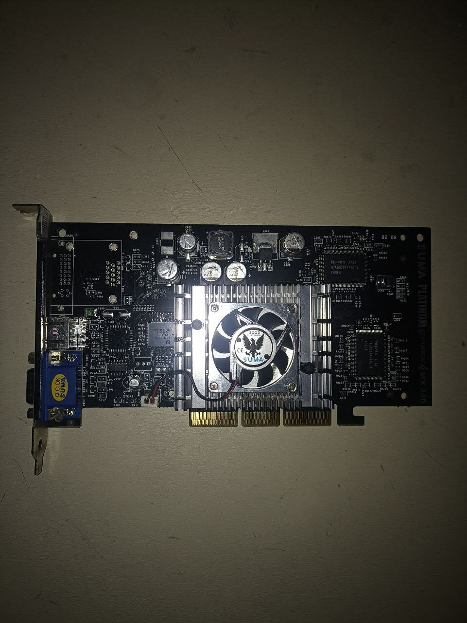 Видеокарта AGP SUMA Platinum GeForce4 MX440 64mb