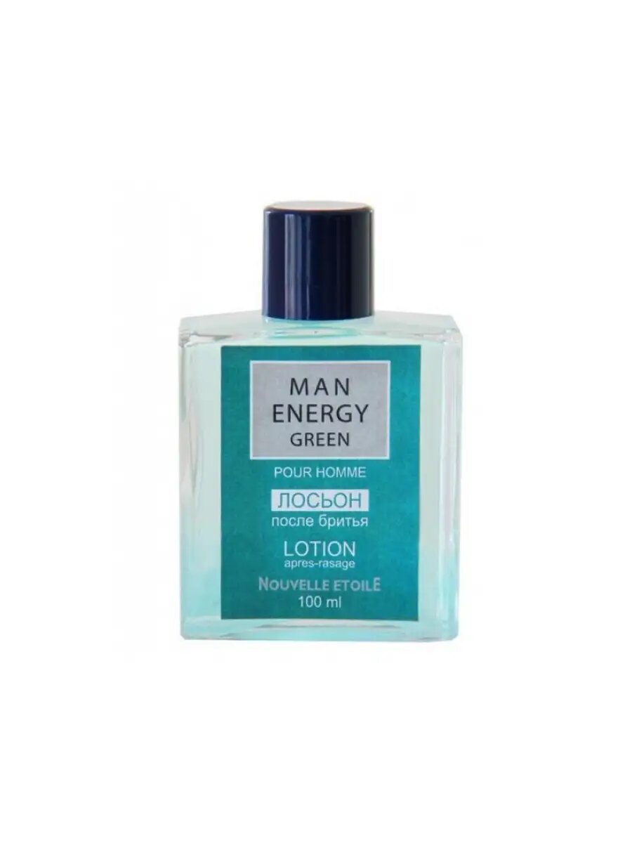 Лосьон после бритья  Мужчинa энержи green  100 мл Новая Заря