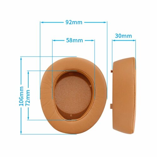 Оригинальные амбушюры SIVGA SV021 Robin, Коричневый