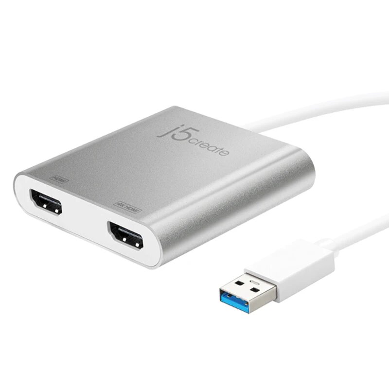 j5create USB Type-A 3.0 - 2 HDMI (JUA365) - фото №1