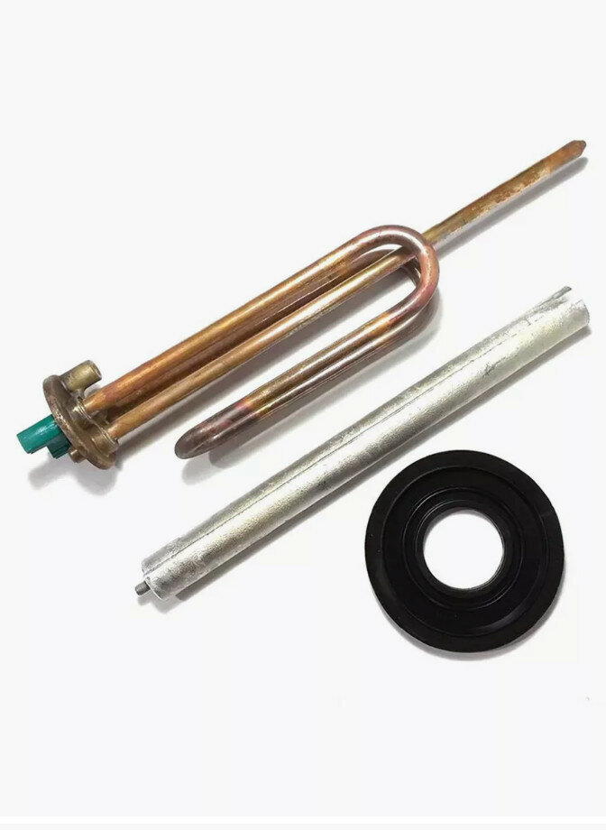 Нагревательный элемент ТЭН с анодом для водонагревателя Аристон 1500W 65180342-RU — фото 1