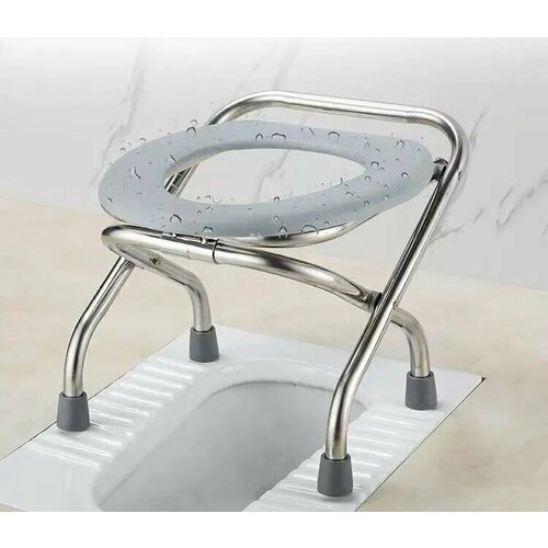 Стул-туалет, складной, для походов, легкий, 38x35x37см, до 120кг