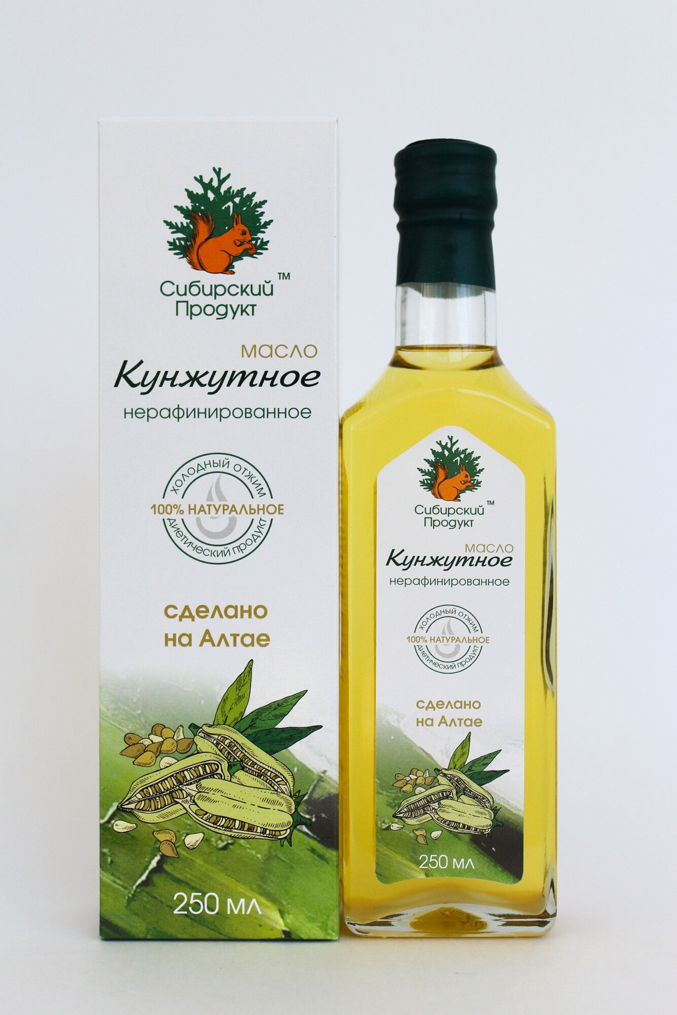 Масло кунжутное, пищевое, сыродавленное, натуральное 100%, 250 мл — фото 1