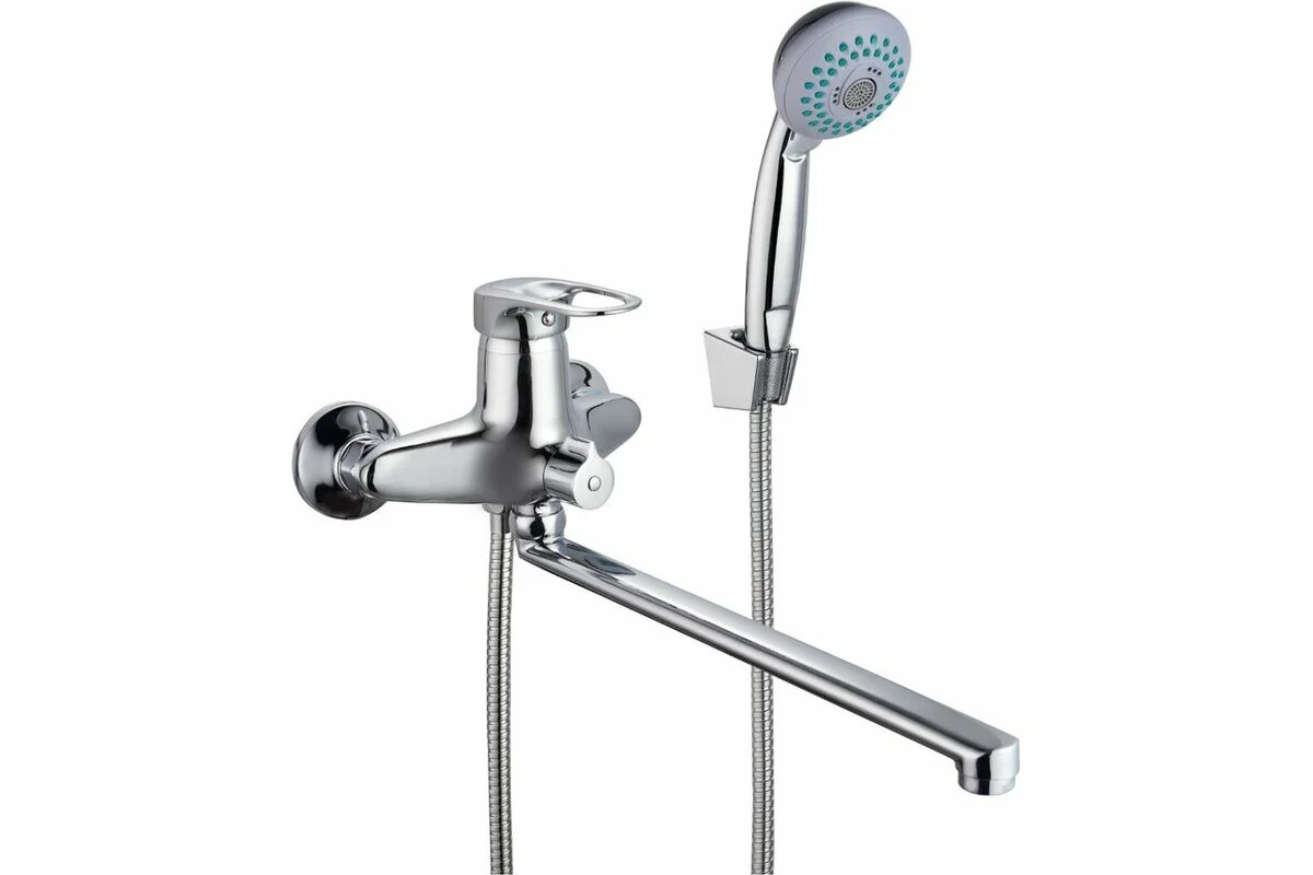 Смеситель для ванны Tsarsberg 950-1207 однорычажный из силумина цвет: хром