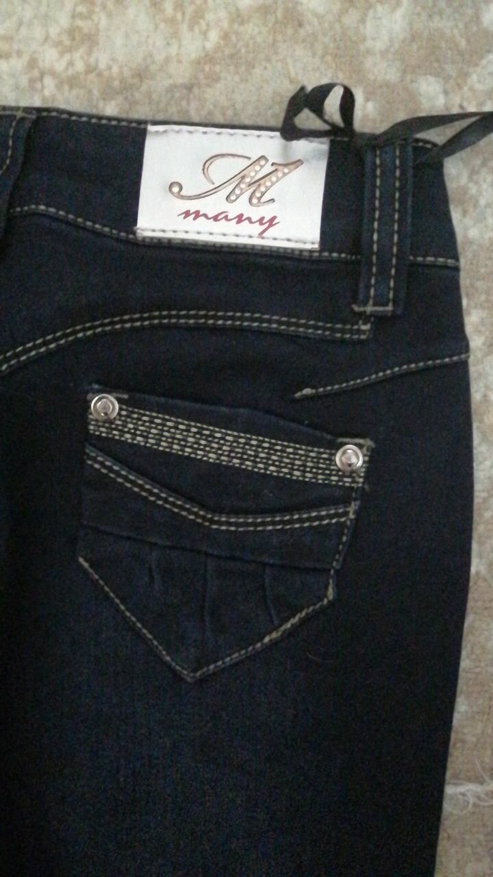 Джинсы , размер 26, темно-синий — фото 1