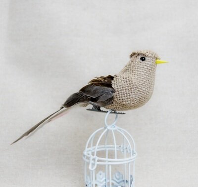 Птичка A3396, 15*5 см, уп. 2 шт ДЭ