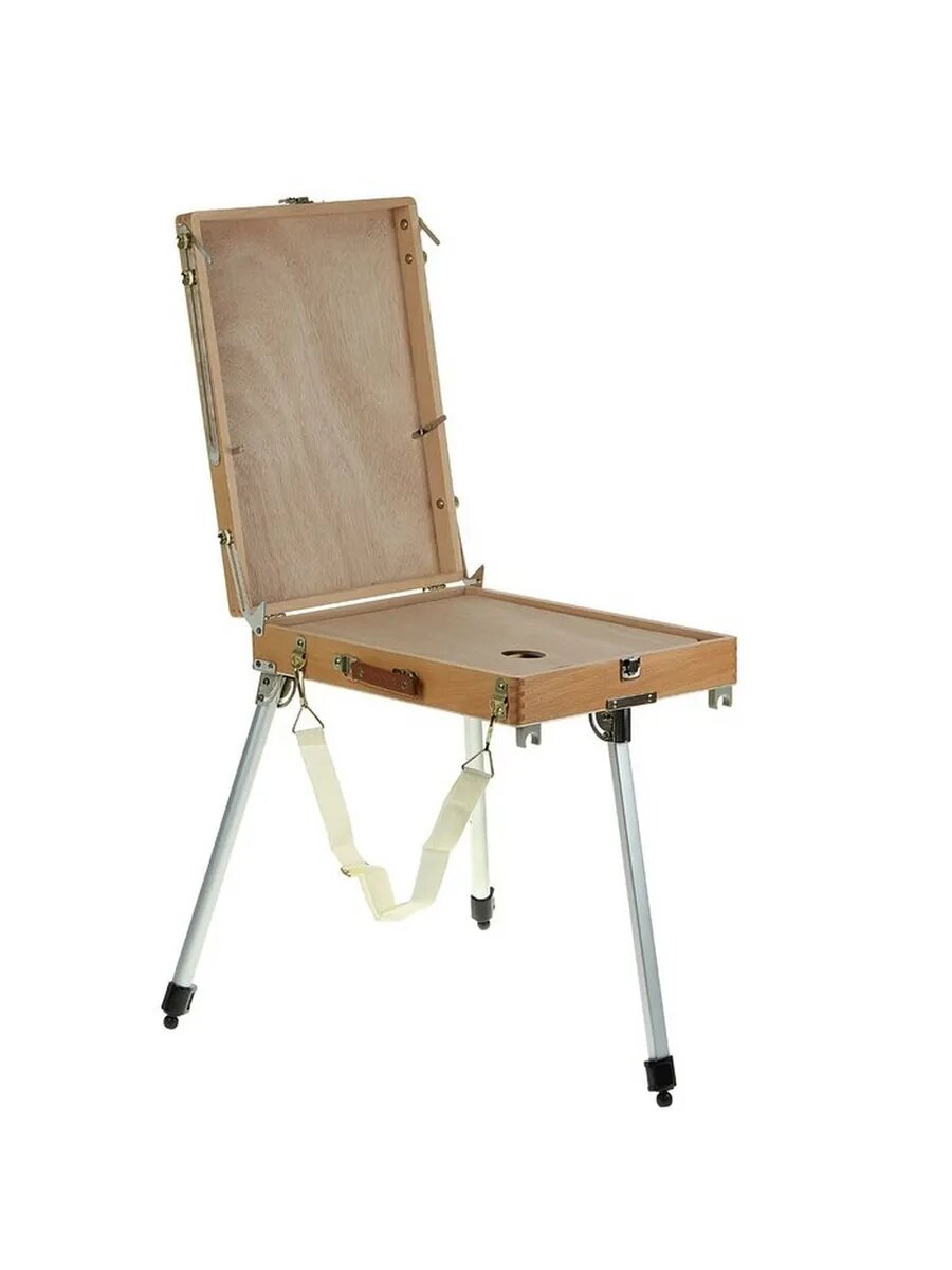 Прочный деревянный этюдник с регулируемой высотой
