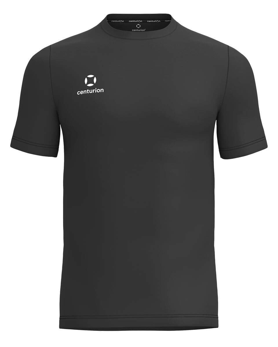 Футболка спортивная centurion, размер 06л-5XS, графитовый