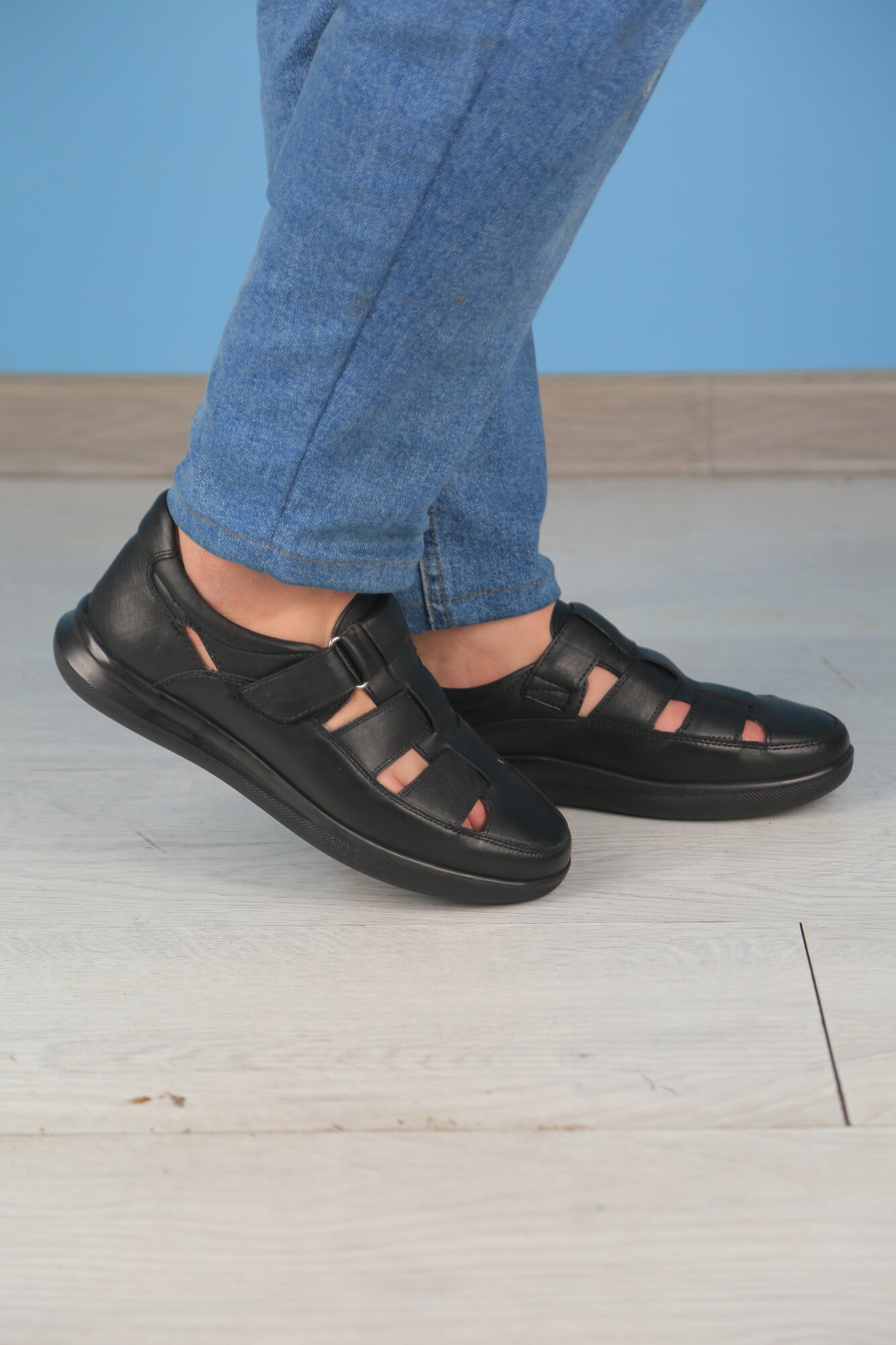 Сандалии KFK M2310, размер 42, черный — фото 1