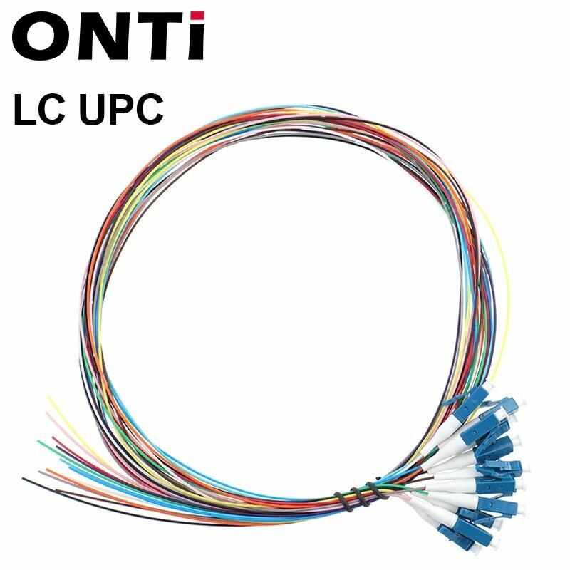 Волоконно-оптический патч-корд ONTi 12 цветов SC APC/UPC Pigtail-SM(9/125) волоконно-оптический al патч-корд/Pigtail 1 м fanout LC/UPC, LC UPC