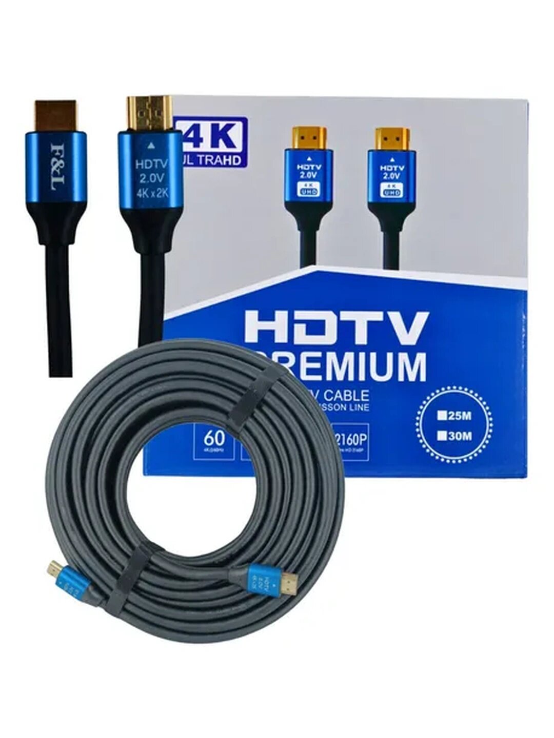 Кабель HDMI/HDMI ProfiCable, сверхгибкий ver 2.0, Premium 4K, 25.0 m (PCS5816-25.0)
