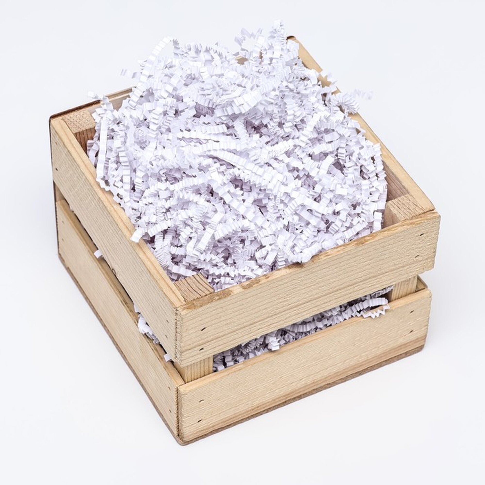 Бумажный наполнитель Romanoff для подарков белый без рисунка 500г