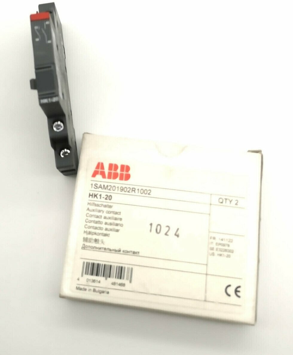 1SAM201902R1002 HK1-20 Блок-контакт боковой 2НО (2 штуки)