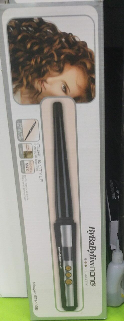 Щипцы BaByliss ST-2298, для завивки, керамические, 8 температурных режимов, черный