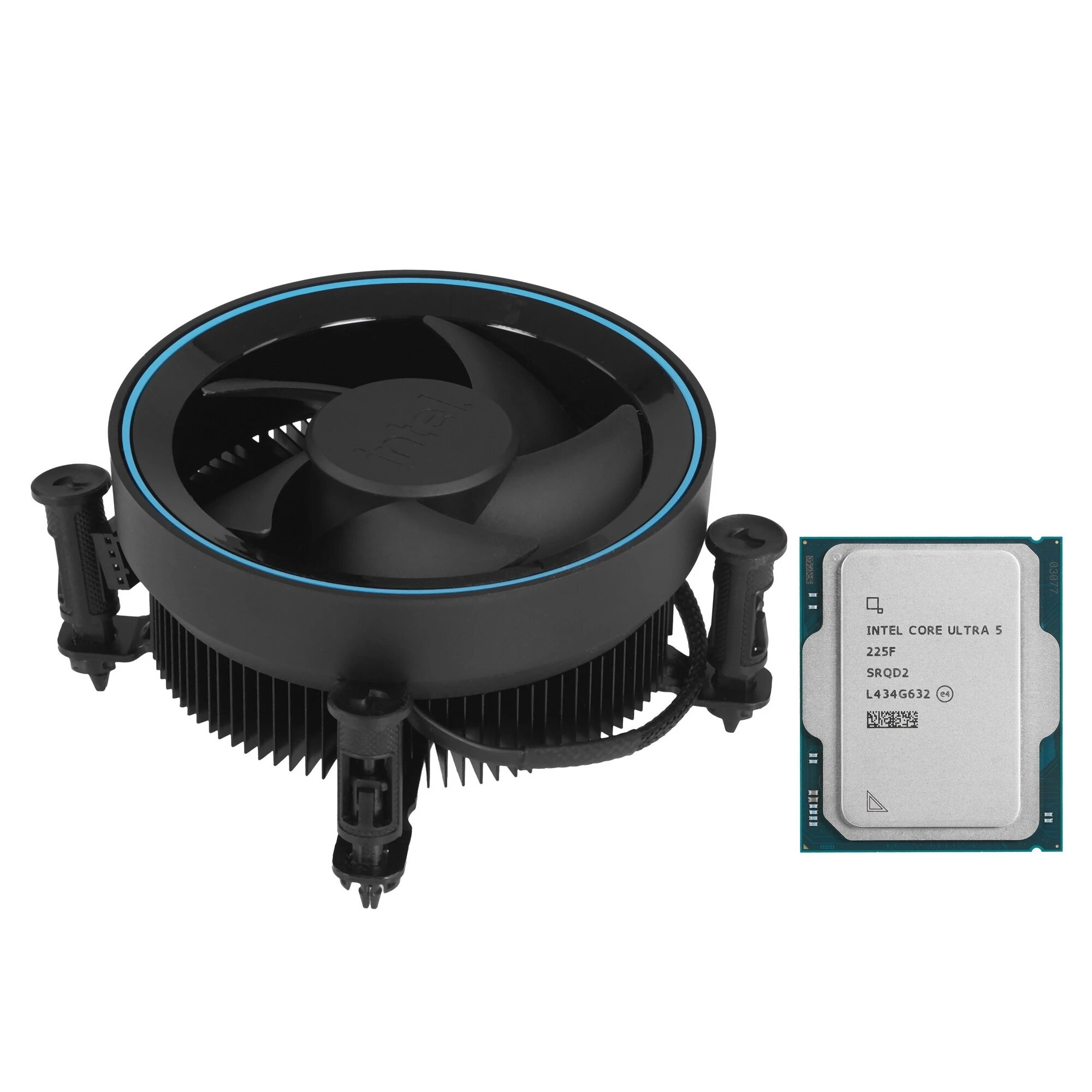 Процессор Intel Core Ultra 5 225F BOX с кулером LGA 1851, 10C/10T