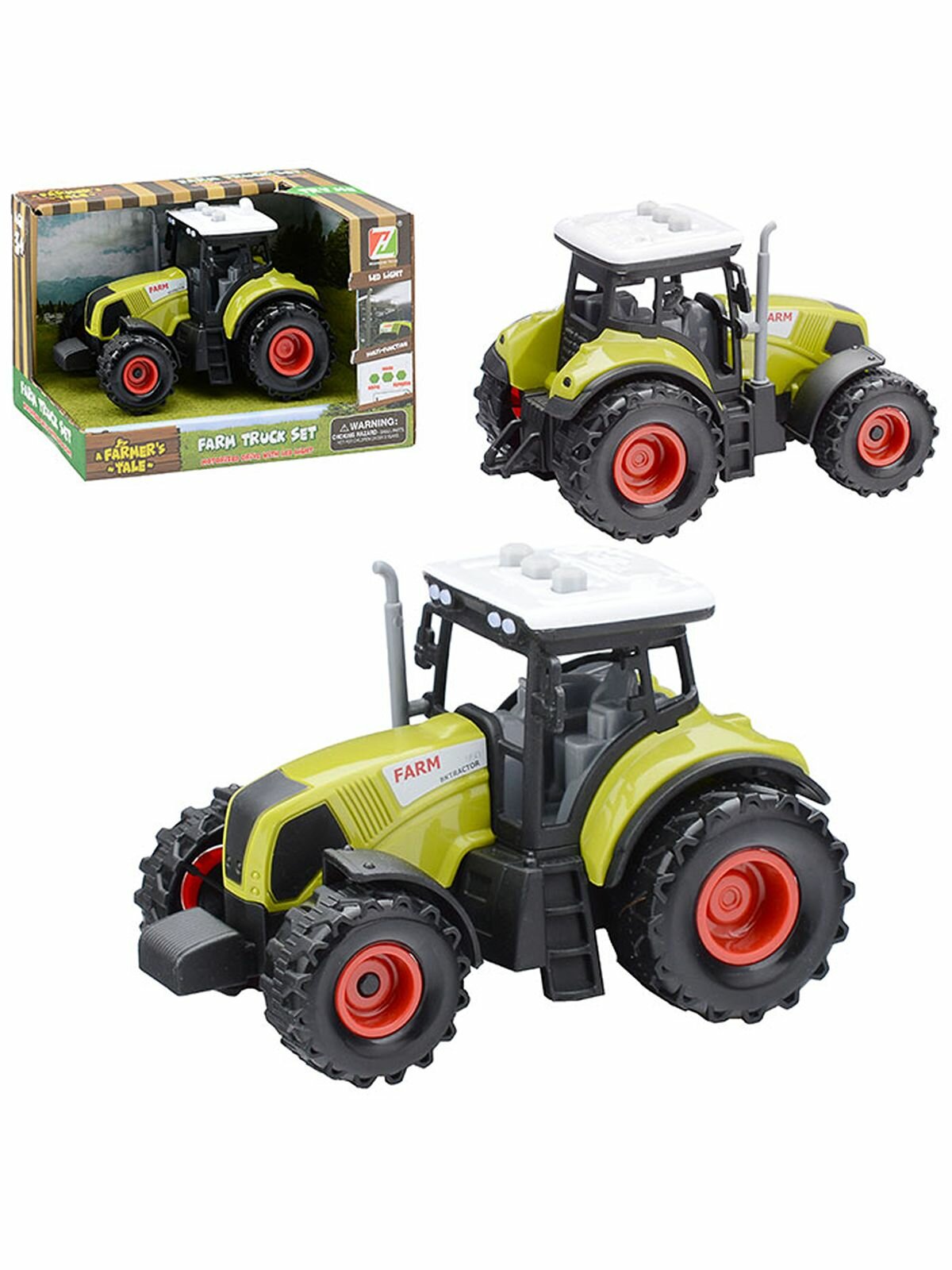 Машинка Трактор Фермер-4 со светом и звуком (550-1Е)